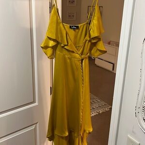 Yellow Midi Dress